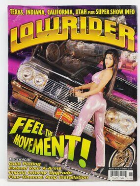Lowrider Magazine Vintage Aug. 1998 Impala Lincoln Bel Air Silverado San Antonio
